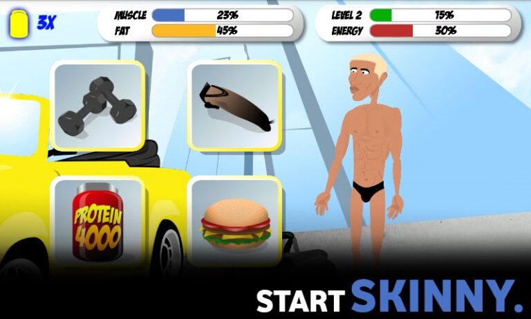 Iron Muscle bodybuilding game для Android — скриншот 2