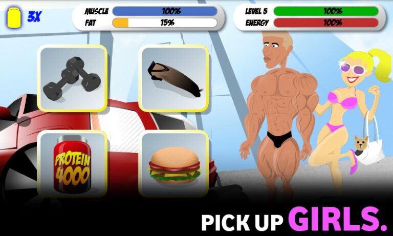 Iron Muscle bodybuilding game для Android — скриншот 4