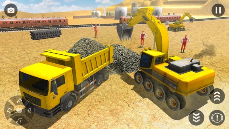 JCB: Железная Дорога Строить для Android — скриншот 4