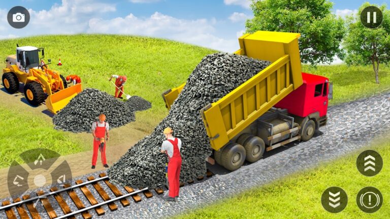 JCB: Железная Дорога Строить для Android — скриншот 5