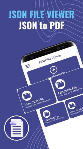 редактор json Просмотрщик Json для Android — скриншот 1