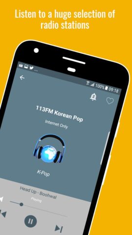 K-POP Radio для Android — скриншот 2