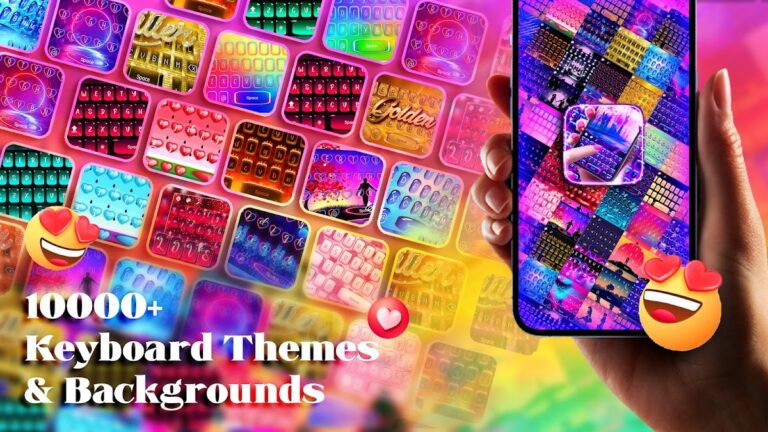 Клавиатура: keyboard themes для Android — скриншот 1