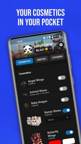 LabyMod для Android — скриншот 1