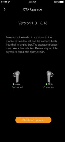 Lenovo Smart Wearable для iOS — скриншот 3