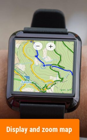 Locus Map Watch для Android — скриншот 1