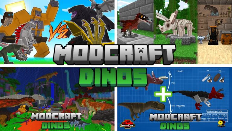 MOD Craft | Dinosaur Minecraft для Android — скриншот 1