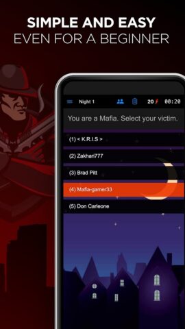 Мафия онлайн с видеочатом для Android — скриншот 3