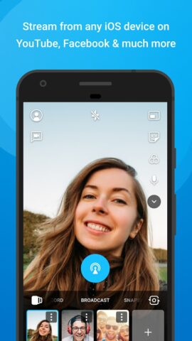 ManyCam — Easy live streaming для Android — скриншот 5