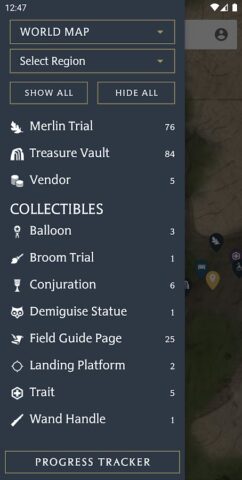 MapGenie: Hogwarts Legacy Map для Android — скриншот 2