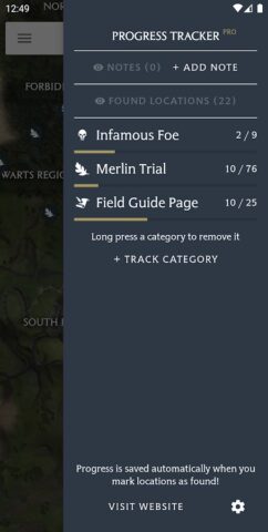 MapGenie: Hogwarts Legacy Map для Android — скриншот 4
