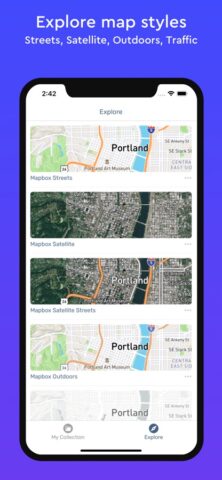 Mapbox Studio Preview для iOS — скриншот 3