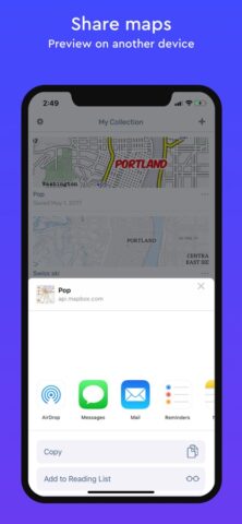 Mapbox Studio Preview для iOS — скриншот 5