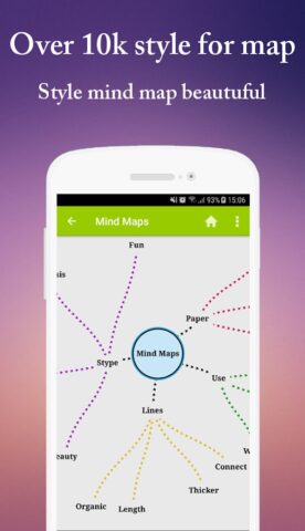 Mind Map для Android — скриншот 5