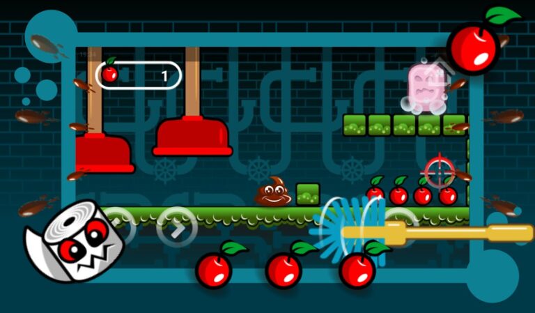 Приключения Какашки платформер для Android — скриншот 4