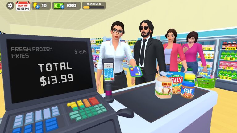 Supermarket Store Simulator для Android — скриншот 2