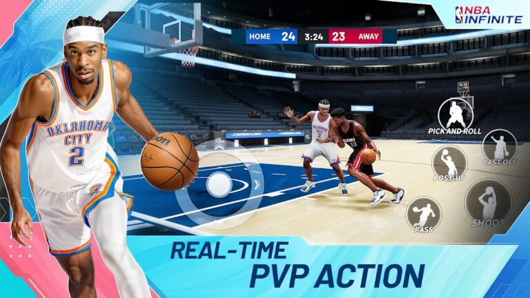 NBA Infinite — PvP Basketball для Android — скриншот 1