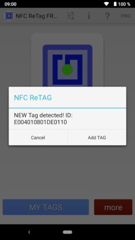 NFC ReTag для Android — скриншот 2