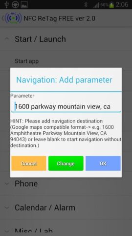 NFC ReTag для Android — скриншот 4