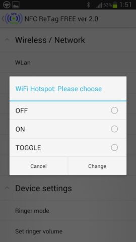 NFC ReTag для Android — скриншот 5