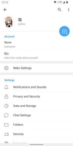Nekogram для Android — скриншот 3