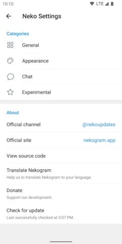 Nekogram для Android — скриншот 4