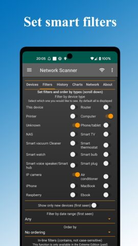 Сетевой сканер — Net Scanner для Android — скриншот 5