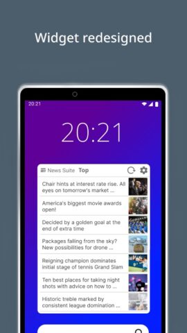 News Suite by Sony для Android — скриншот 1