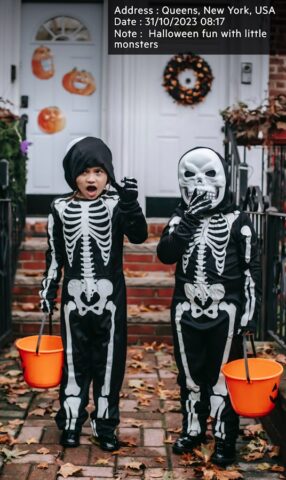 Note Cam Lite: GPS-камера для Android — скриншот 2