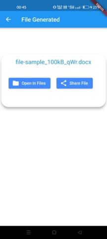 ODT to WORD для Android — скриншот 2