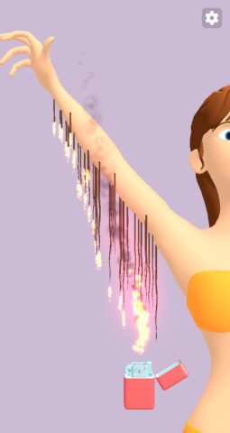 Perfect Wax 3D: ASMR Makeover для Android — скриншот 4