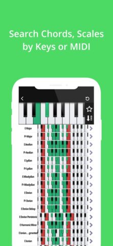 Piano Аккорды, Гаммы для iOS — скриншот 2