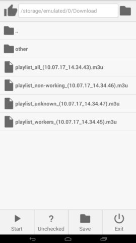 Playlist Checker для Android — скриншот 5