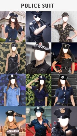 Police Photo Editor Suit Dress для Android — скриншот 2