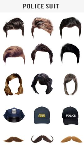 Police Photo Editor Suit Dress для Android — скриншот 4