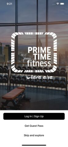 Prime Time fitness. для iOS — скриншот 1