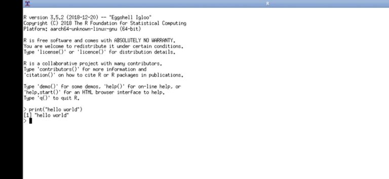 R для Android — скриншот 4