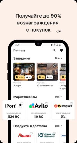 RC PAY для Android — скриншот 2