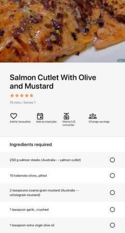 генератор рецептов для Android — скриншот 5