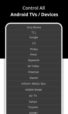Пульт для Android TV для Android — скриншот 1