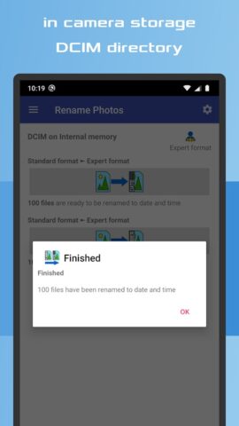 Rename Photos для Android — скриншот 5
