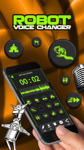 Robot Voice Changer — скриншот 2