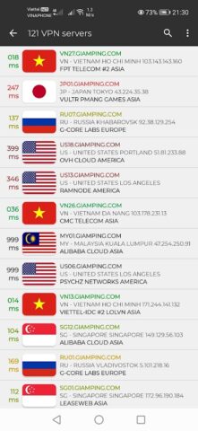 V2RayEx: IPv6 & IPv4 Proxy VPN для Android — скриншот 2