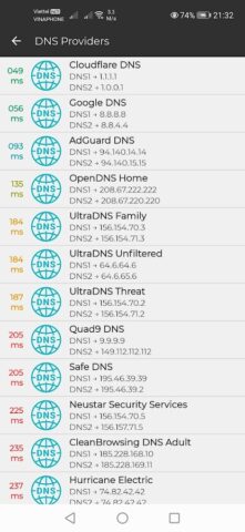 V2RayEx: IPv6 & IPv4 Proxy VPN для Android — скриншот 5
