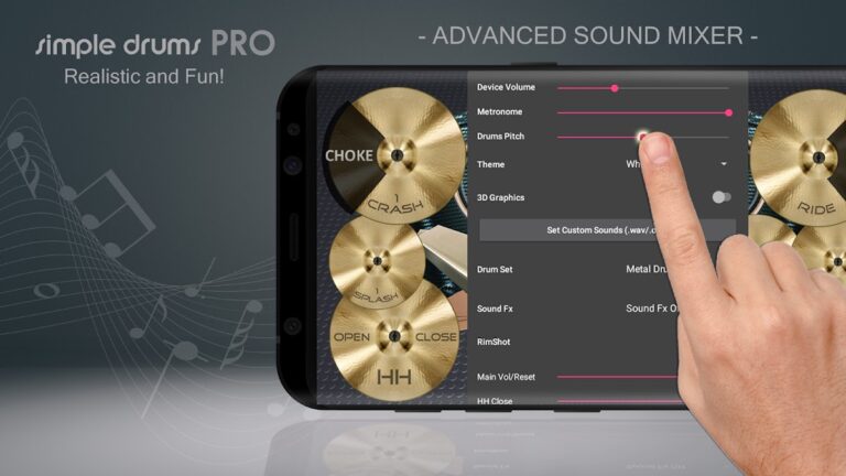 Simple Drums Pro: Virtual Drum для Android — скриншот 4