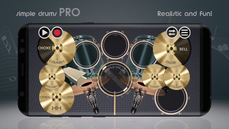 Simple Drums Pro: Virtual Drum для Android — скриншот 5