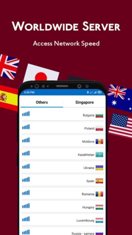 Sing VPN для Android — скриншот 2