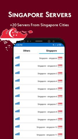 Sing VPN для Android — скриншот 3