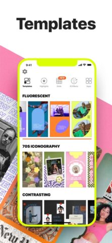 Шаблоны для сторис для iOS — скриншот 1