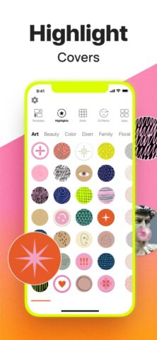 Шаблоны для сторис для iOS — скриншот 3